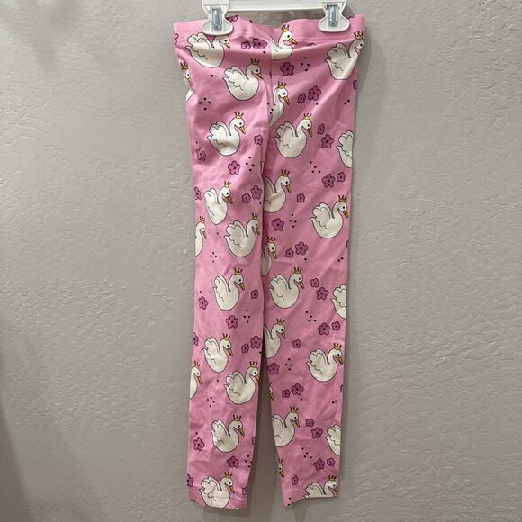 NWT Meyadey Pink Swan Queen Leggings - Picture 4 of 5